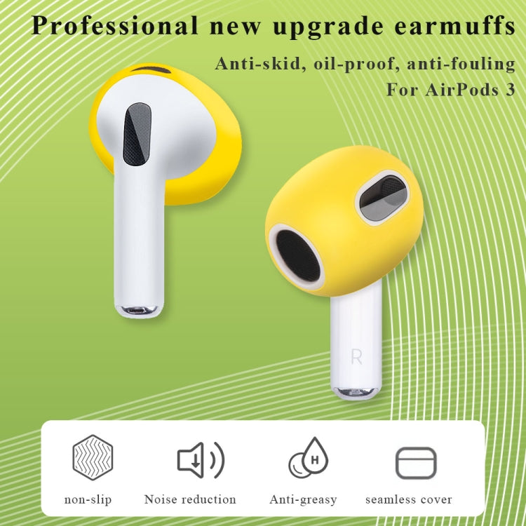 Ear Cap Silicone Protective Case for AirPods 3(Nude Pink) - Anti-dust & Ear Caps by PMC TechLife | Online Shopping South Africa | PMC TechLife