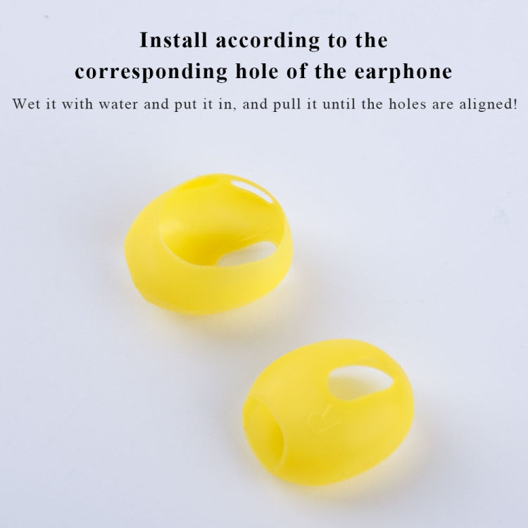 Ear Cap Silicone Protective Case for AirPods 3(Yellow) - Anti-dust & Ear Caps by PMC TechLife | Online Shopping South Africa | PMC TechLife