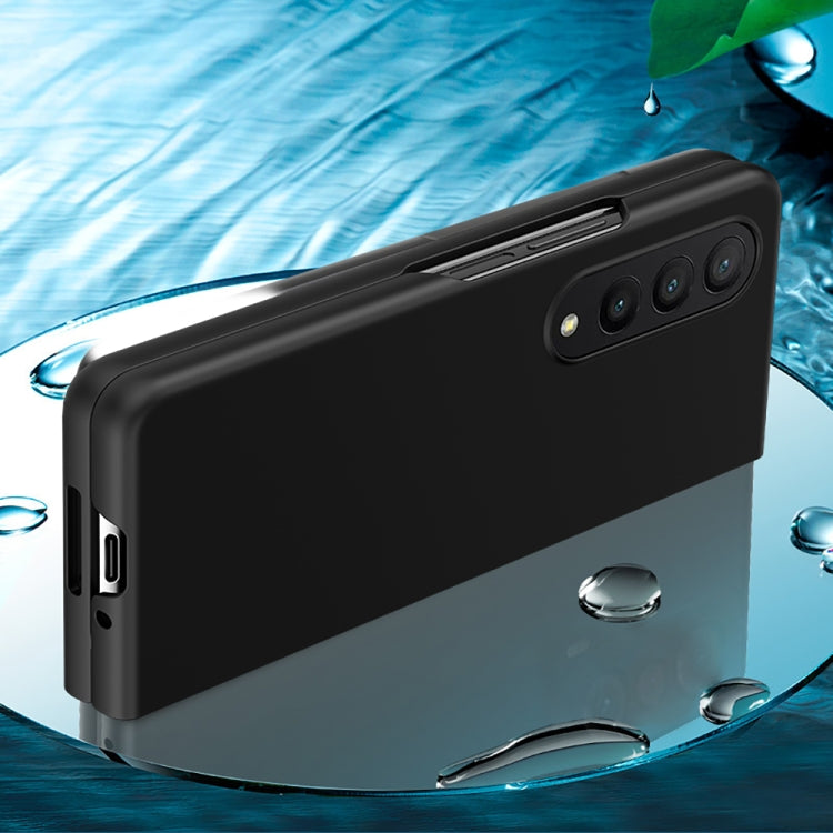 For Samsung Galaxy Z Fold4 Big Hole Fuel Injection PC Skin Feel Phone Case(Green) - free shipping - PMC TechLife - Order now!