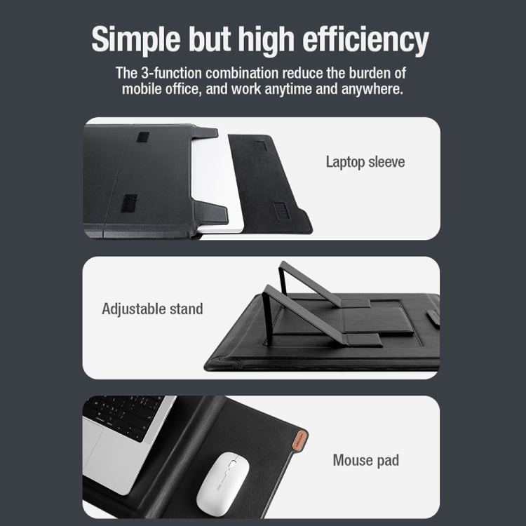 NILLKIN Multifunctional Laptop Portable Bag with Holder for 15.6-16.1 inch(Grey) - free shipping - PMC TechLife - Order now!