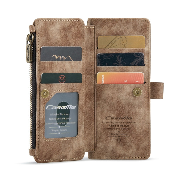 For Samsung Galaxy Z Fold3 5G CaseMe C30 Multifunctional Phone Leather Phone Case(Brown) - free shipping - PMC TechLife - Order now!
