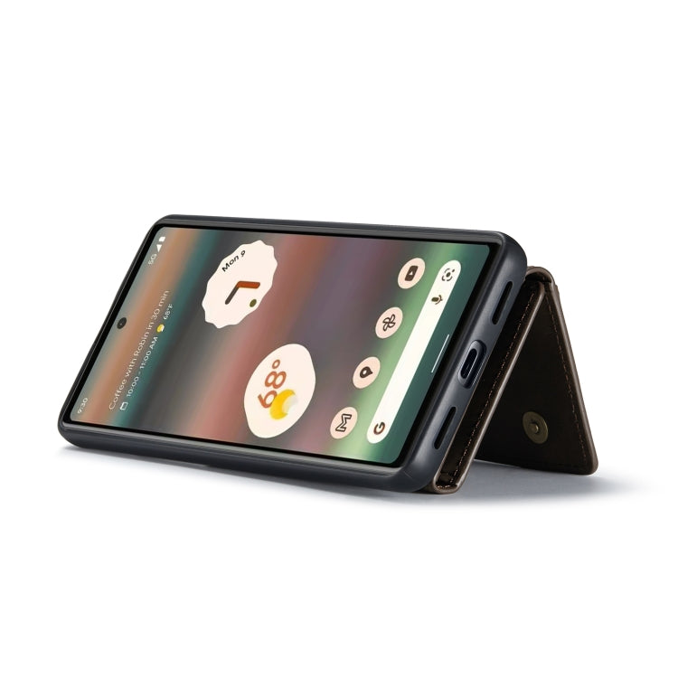 For Google Pixel 6A DG.MING M2 Series 3-Fold Multi Card Bag Phone Case(Black) - free shipping - PMC TechLife - Order now!