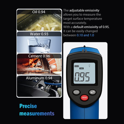 BENETECH GM321 Digital Non-Contact Infrared Thermometer, Battery Not Included - Thermostat & Thermometer by BENETECH | Online Shopping South Africa | PMC Jewellery | Buy Now Pay Later Mobicred