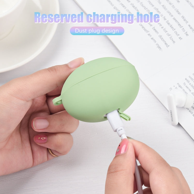 Earphone Liquid Silicone Protective Case For Huawei FreeBuds 5i(White) - Huawei Earphone Case by PMC TechLife | Online Shopping South Africa | PMC TechLife