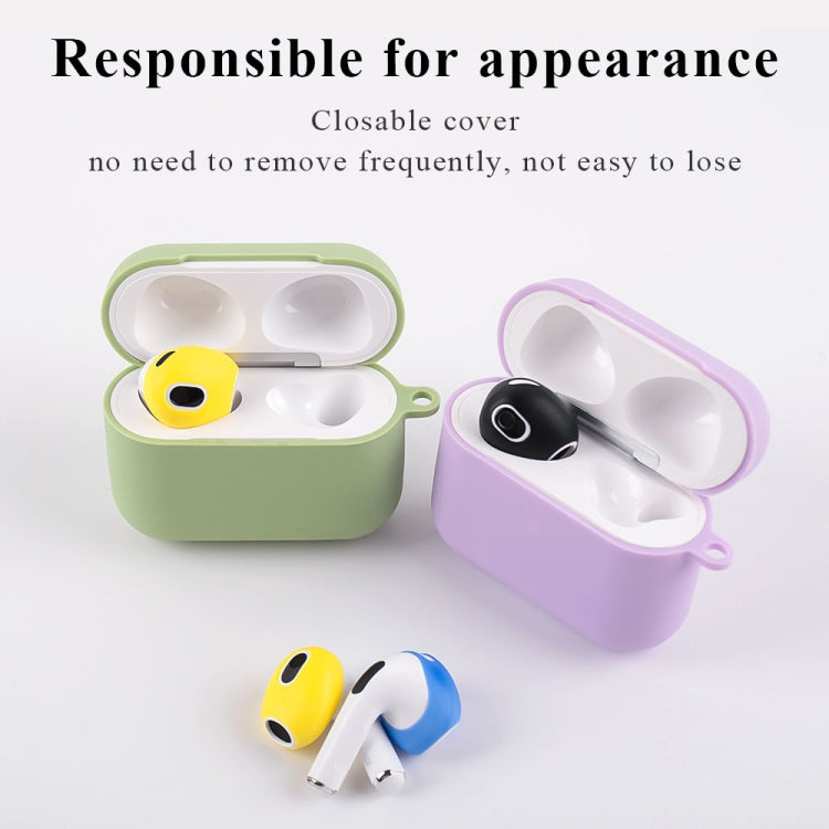 3 Pairs Earphone Silicone Earmuffs For AirPods 3(Blue+Red+Yellow) - For AirPods 3 by PMC TechLife | Online Shopping South Africa | PMC TechLife