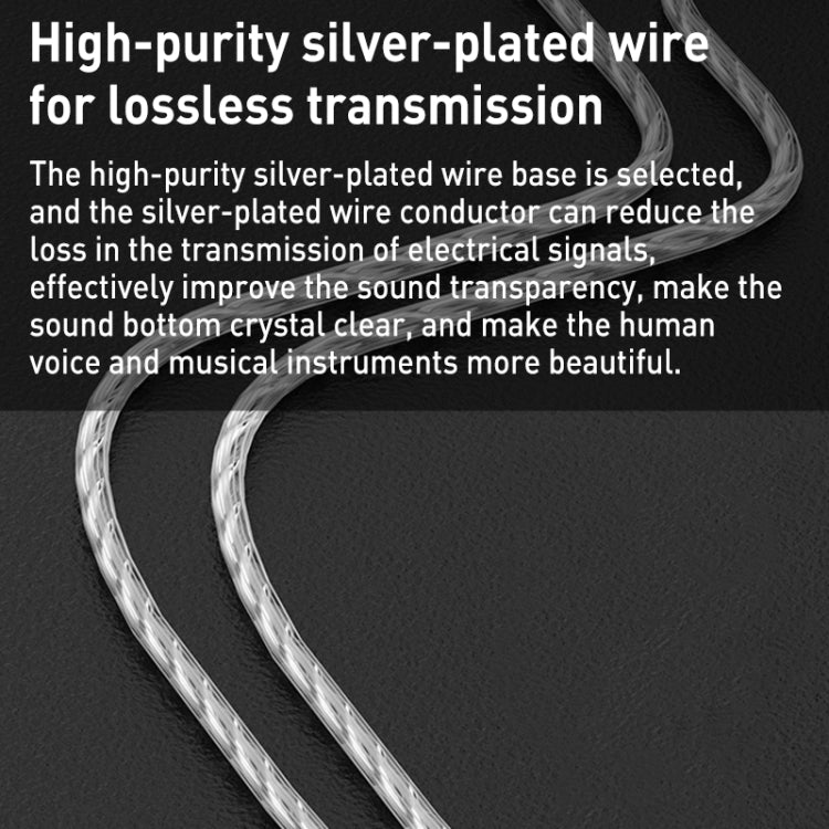 KZ-EDX Ultra Dual Magnetic Dynamic In-Ear Headphones,Length: 1.2m(With Microphone) - In Ear Wired Earphone by KZ | Online Shopping South Africa | PMC TechLife | Buy Now Pay Later Mobicred