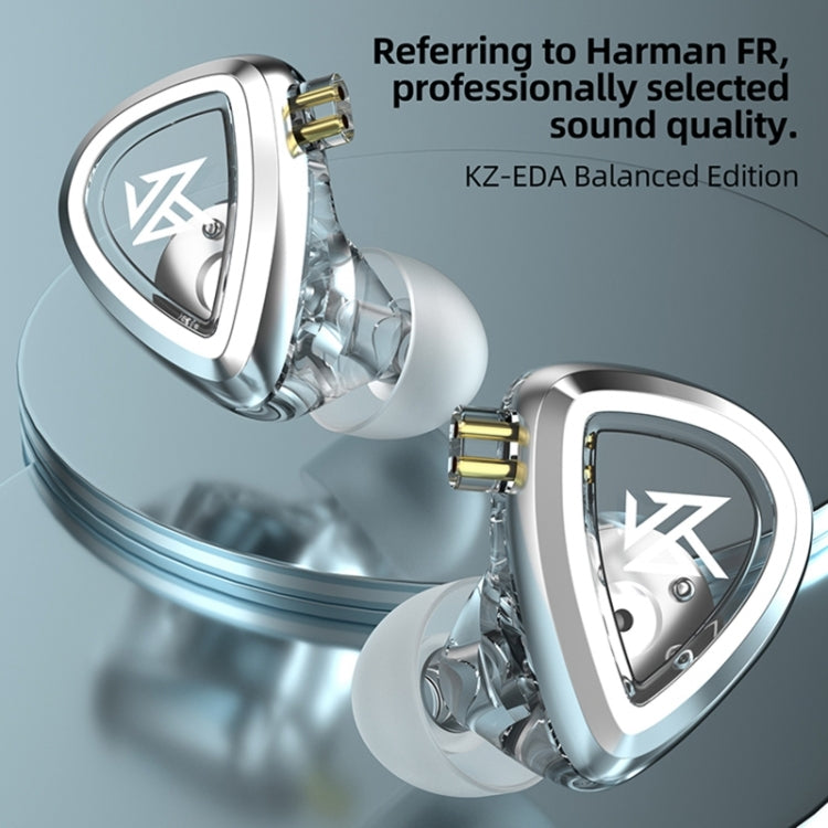 KZ-EDA Balanced Dual Magnetic Dynamic In-Ear Earphone,Length: 1.2m(With Microphone) - free shipping - PMC TechLife - Order now!