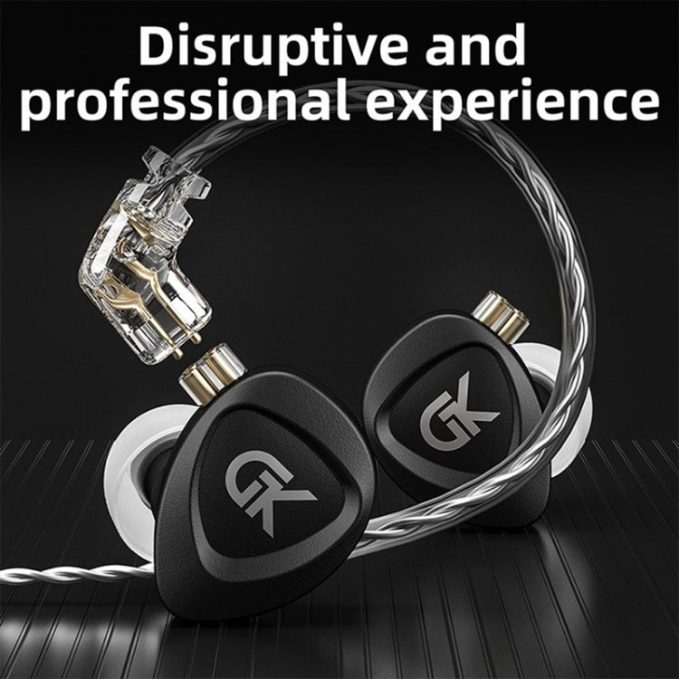 GK GSE Ten-Unit Coil Iron Subwoofer HIFI In-Ear Headphones(With Microphone) - In Ear Wired Earphone by PMC TechLife | Online Shopping South Africa | PMC TechLife
