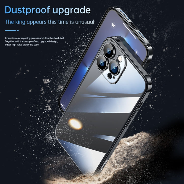 For iPhone 13 SULADA JINGJIA Series Lens Protector PC Phone Case(Silver) - iPhone 13 Cases by SULADA | Online Shopping South Africa | PMC TechLife