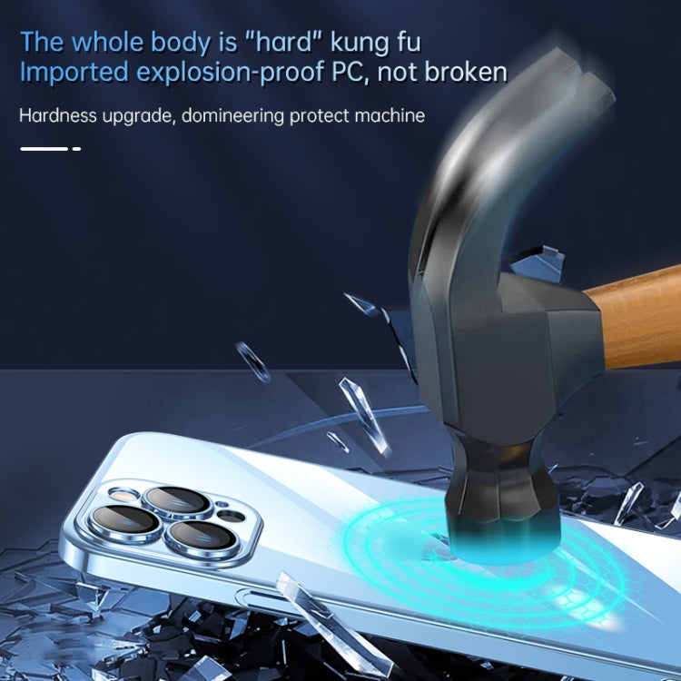 For iPhone 12 Pro SULADA JINGJIA Series Lens Protector PC Phone Case(Silver) - iPhone 12 / 12 Pro Cases by SULADA | Online Shopping South Africa | PMC TechLife