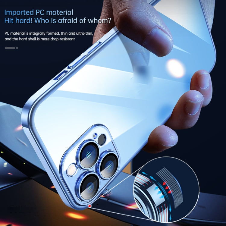 For iPhone 12 Pro SULADA JINGJIA Series Lens Protector PC Phone Case(Silver) - iPhone 12 / 12 Pro Cases by SULADA | Online Shopping South Africa | PMC TechLife
