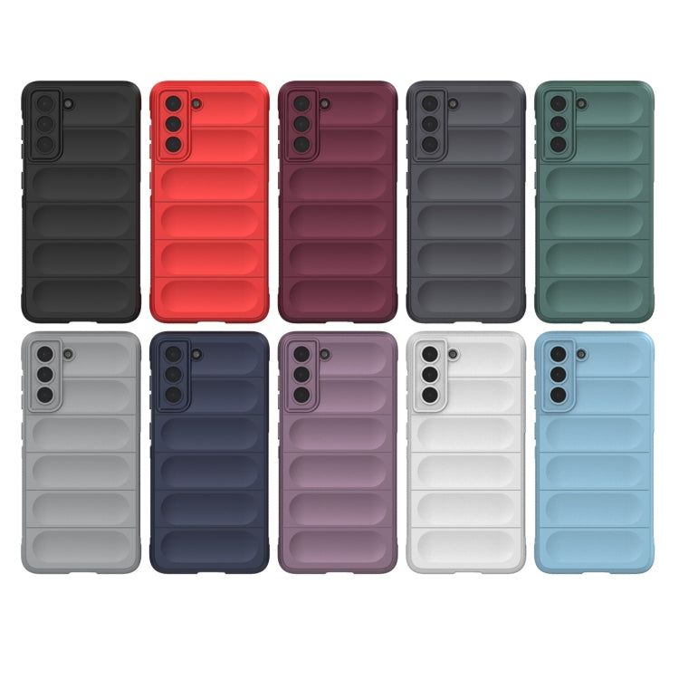 For Samsung Galaxy S21 FE Magic Shield TPU + Flannel Phone Case(Red) - free shipping - PMC TechLife - Order now!
