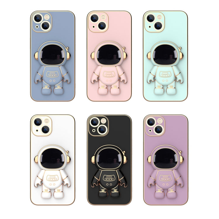 For iPhone 11 Plating Astronaut Holder Phone Case (Black) - free shipping - PMC TechLife - Order now!