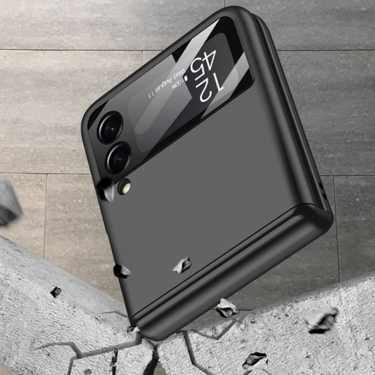 For Samsung Galaxy Z Flip4 GKK Magnetic Fold All-inclusive Protective Phone Case(Silver) - free shipping - PMC TechLife - Order now!