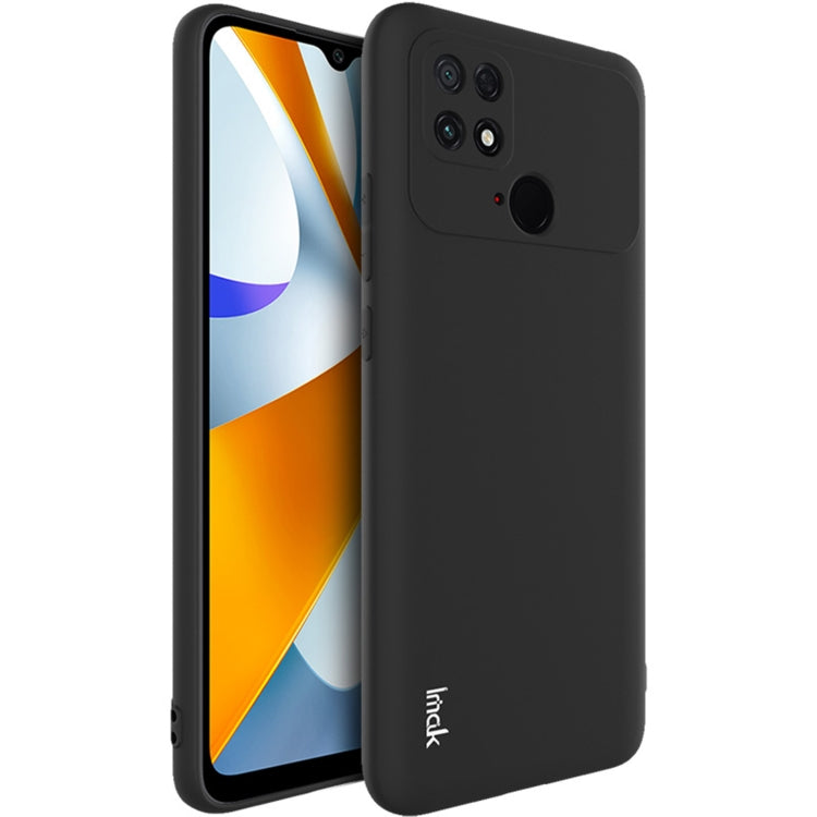 For Xiaomi Poco C40 IMAK UC-3 Series Shockproof Frosted TPU Phone Case(Black) - Xiaomi Cases by imak | Online Shopping South Africa | PMC TechLife | Buy Now Pay Later Mobicred