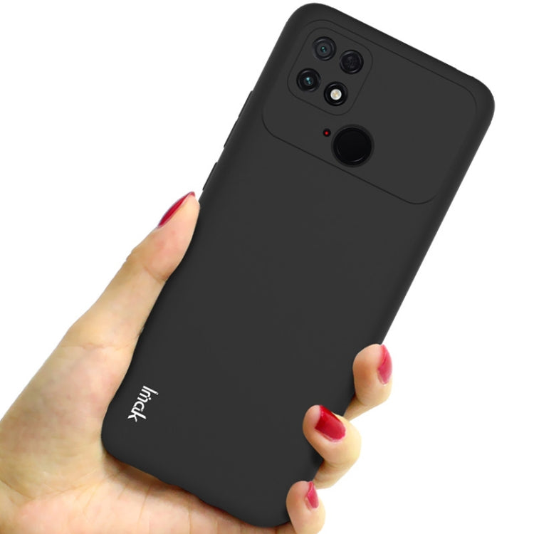 For Xiaomi Poco C40 IMAK UC-3 Series Shockproof Frosted TPU Phone Case(Black) - Xiaomi Cases by imak | Online Shopping South Africa | PMC TechLife | Buy Now Pay Later Mobicred