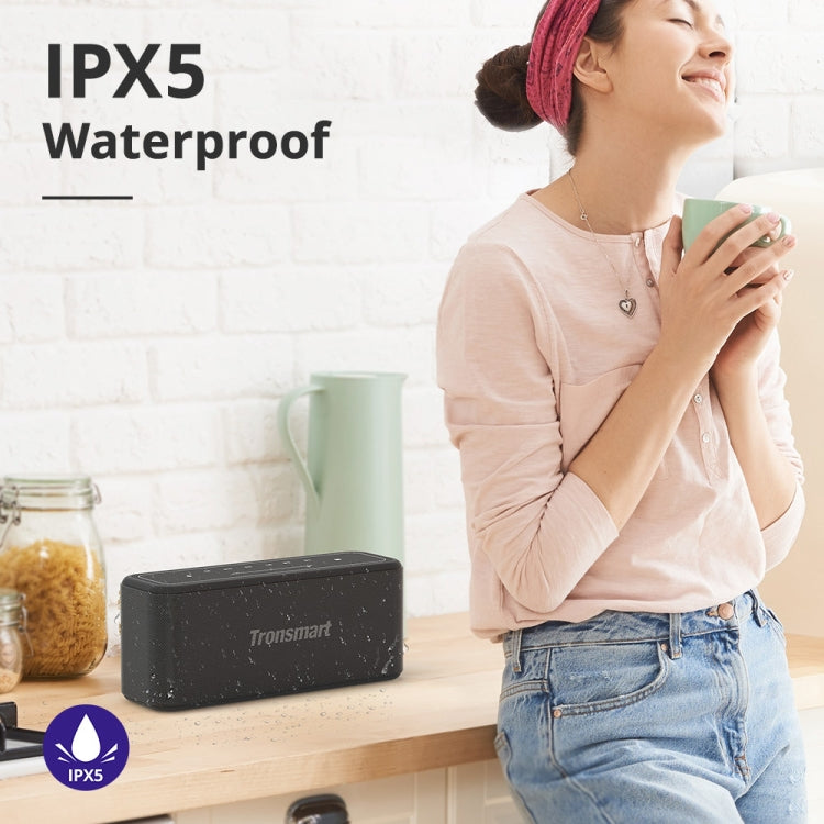 Tronsmart Mega Pro NFC IPX5 Voice Assistant Enhanced Bass Column 60W Portable Bluetooth Speaker(Black) - Desktop Speaker by Tronsmart | Online Shopping South Africa | PMC Jewellery