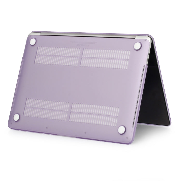 Laptop Matte Style Protective Case For MacBook Pro 13.3 inch A2338 2022(Purple) - MacBook Pro Cases by PMC TechLife | Online Shopping South Africa | PMC TechLife