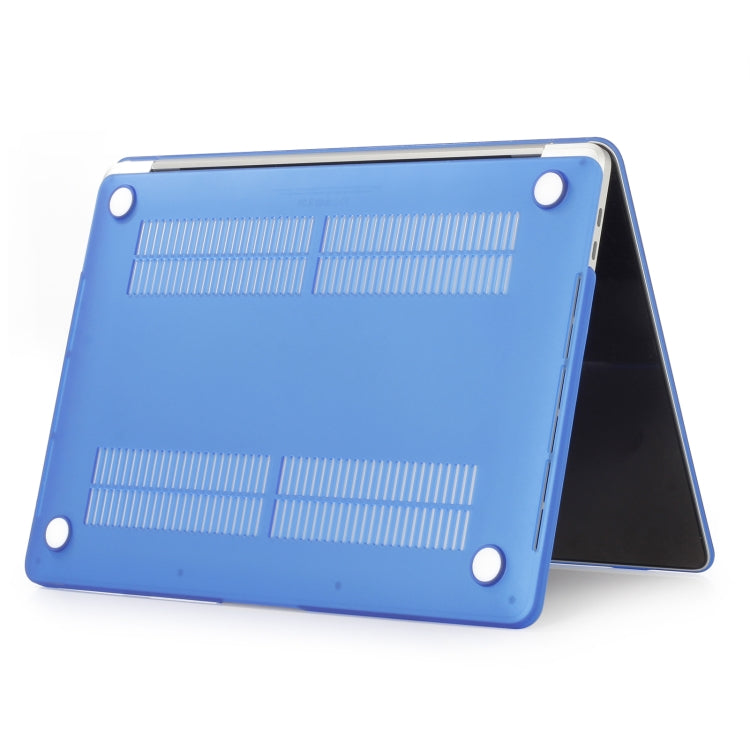 Laptop Matte Style Protective Case For MacBook Air 13.6 inch A2681 2022(Dark Blue) - MacBook Pro Cases by PMC TechLife | Online Shopping South Africa | PMC TechLife
