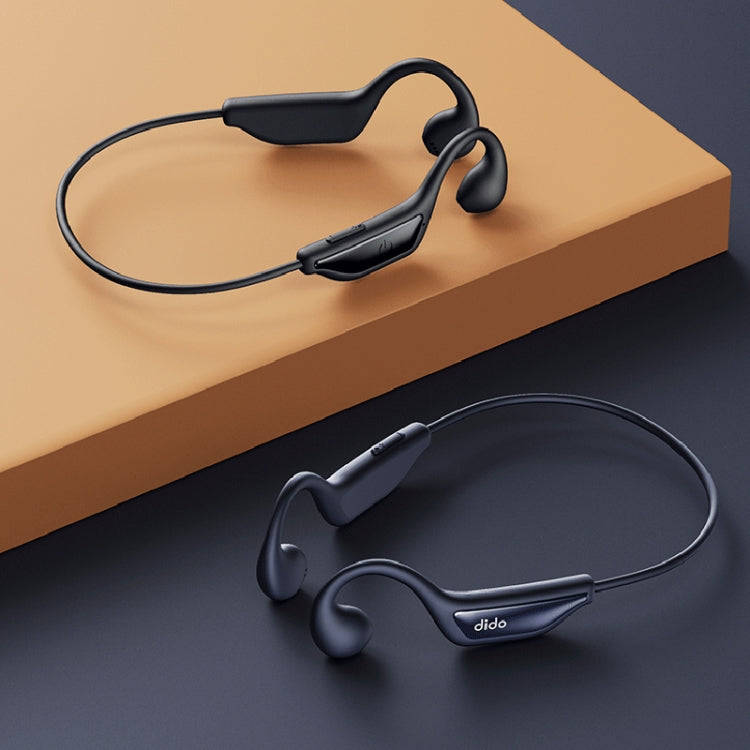 Dido W11S Bone Conduction Waterproof Wireless Bluetooth Sports Earphone(Black) - Sport Earphone by PMC TechLife | Online Shopping South Africa | PMC TechLife