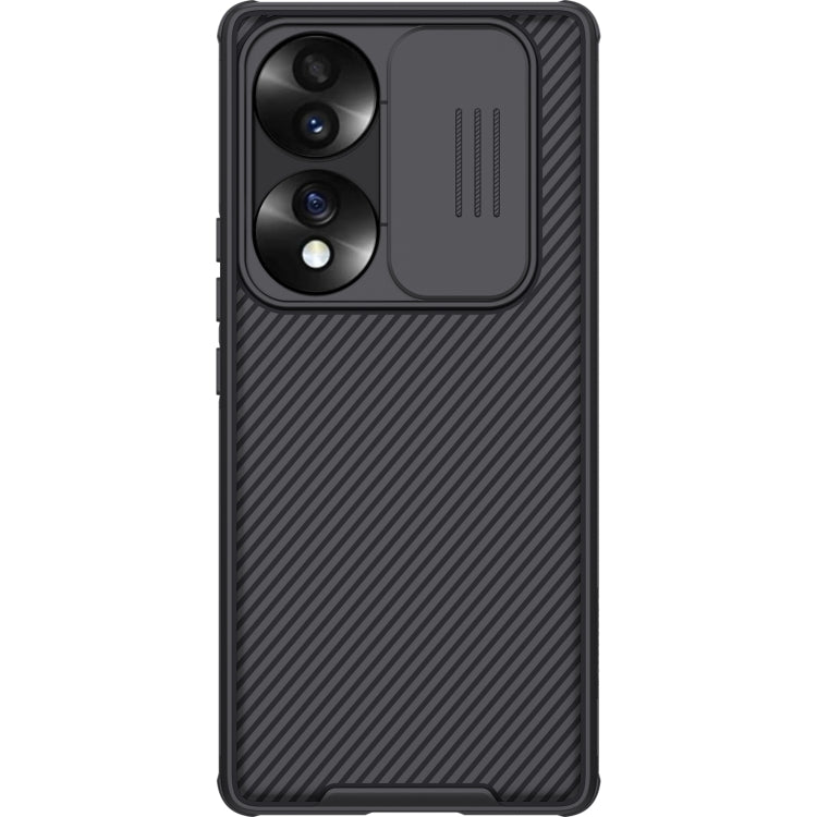 For Honor 70 NILLKIN CamShield Pro Series PC Full Coverage Phone Case(Black) - Huawei Cases by NILLKIN | Online Shopping South Africa | PMC Jewellery