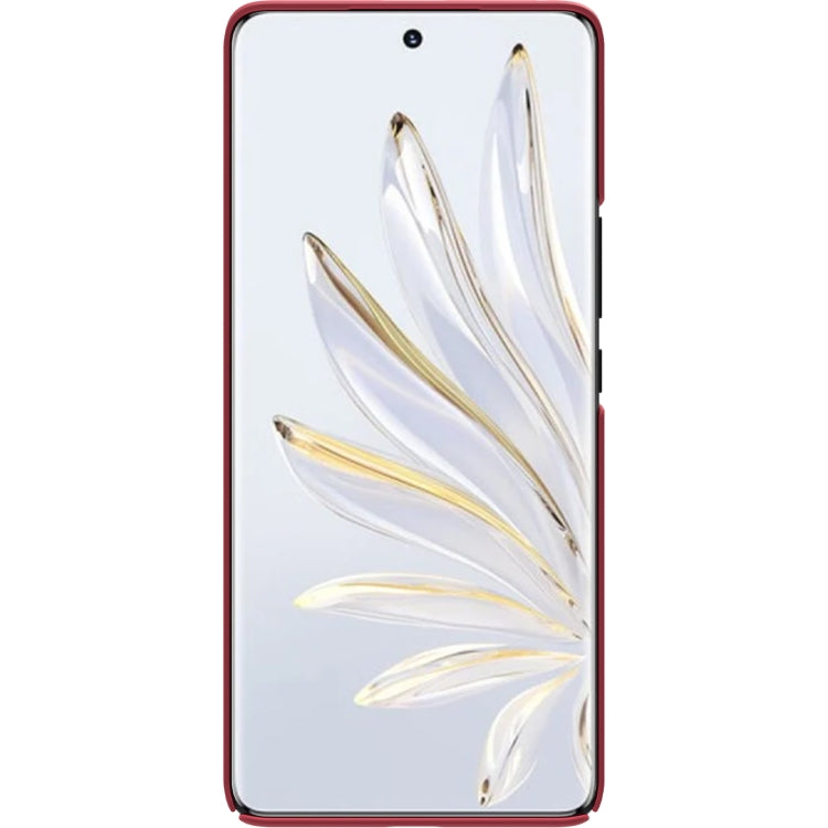 For Honor 70 Pro/70 Pro+ NILLKIN Frosted PC Phone Case(Red) - Honor Cases by NILLKIN | Online Shopping South Africa | PMC Jewellery