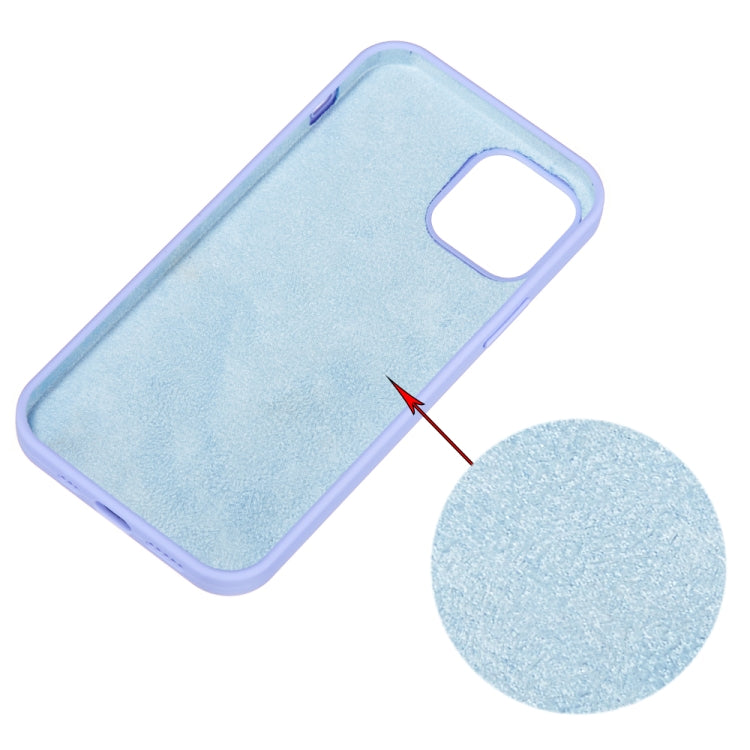 For iPhone 14 Pro Max Solid Color Silicone Phone Case (Purple) - free shipping - PMC TechLife - Order now!