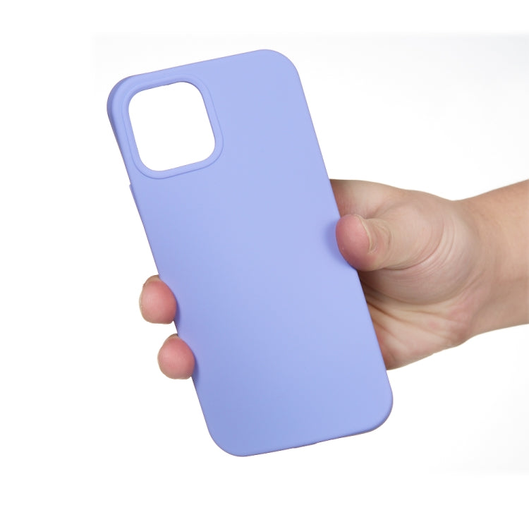 For iPhone 14 Pro Max Solid Color Silicone Phone Case (Purple) - free shipping - PMC TechLife - Order now!