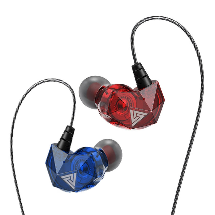 QKZ AK2 Sports In-ear Wired HiFi Sound Heavy Bass 3.5mm Earphone with Mic(Two-color) - In Ear Wired Earphone by QKZ | Online Shopping South Africa | PMC Jewellery