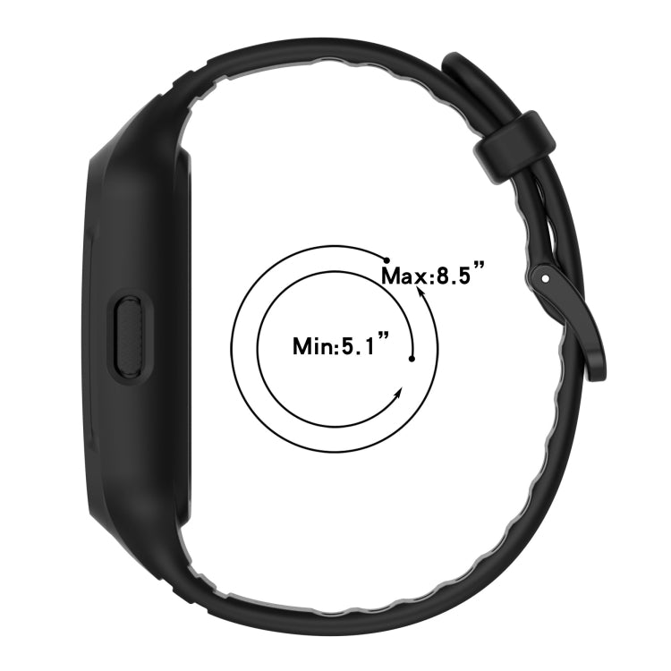 For Huawei Band 10 / 9 / 8 / 7 / 6 Universal Integrated Silicone Watch Band(White) - Watch Bands by PMC TechLife | Online Shopping South Africa | PMC TechLife | Buy Now Pay Later Mobicred