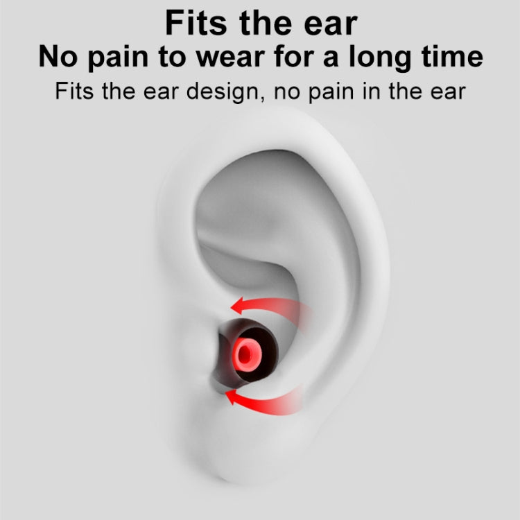 QKZ GJES 6-in-1 In-Ear Earphone Silicone Ear Caps(White Red) - Anti-dust & Ear Caps by QKZ | Online Shopping South Africa | PMC TechLife