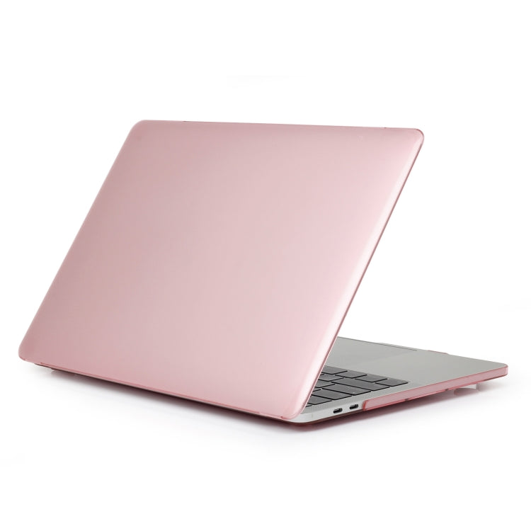 For MacBook Air 13.6 inch A2681 2022 Laptop Crystal Style Protective Case(Pink) - MacBook Air Cases by PMC TechLife | Online Shopping South Africa | PMC TechLife