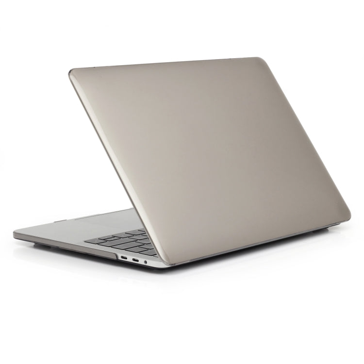 For MacBook Air 13.6 inch A2681 2022 Laptop Crystal Style Protective Case(Grey) - MacBook Air Cases by PMC TechLife | Online Shopping South Africa | PMC TechLife