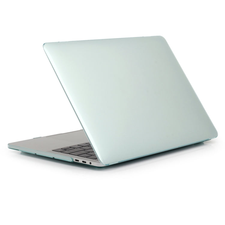 For MacBook Air 13.6 inch A2681 2022 Laptop Crystal Style Protective Case(Green) - MacBook Air Cases by PMC TechLife | Online Shopping South Africa | PMC TechLife