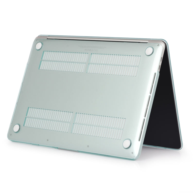 For MacBook Air 13.6 inch A2681 2022 Laptop Crystal Style Protective Case(Green) - MacBook Air Cases by PMC TechLife | Online Shopping South Africa | PMC TechLife