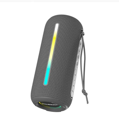 HOPESTAR P39 Outdoor Waterproof RGB Light Wireless Bluetooth Speaker(Grey) - Waterproof Speaker by HOPESTAR | Online Shopping South Africa | PMC Jewellery | Buy Now Pay Later Mobicred