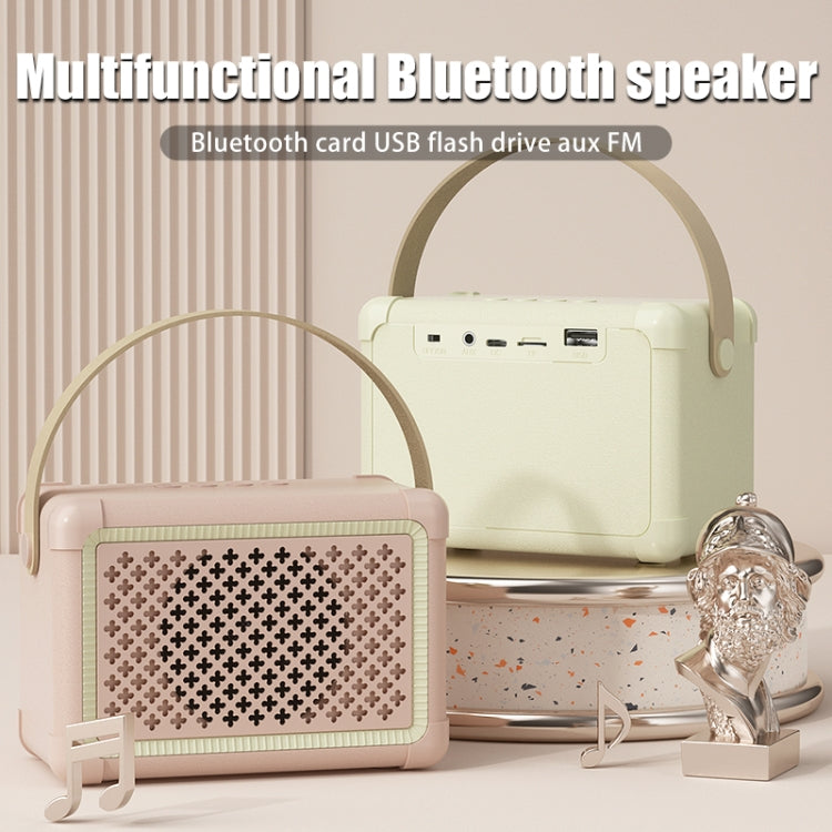 N10 ABS Portable Mini Wireless Bluetooth Speaker(Pink) - Mini Speaker by PMC TechLife | Online Shopping South Africa | PMC TechLife
