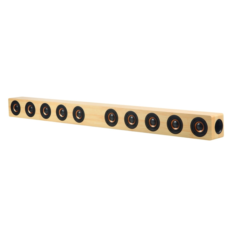 D90 Home Theater Audio Echo Wall Soundbar Subwoofer Bluetooth Audio(Yellow) - Desktop Speaker by PMC TechLife | Online Shopping South Africa | PMC TechLife