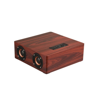 Q5 Home Computer TV Wooden Wireless Bluetooth Speaker(Red) - Desktop Speaker by PMC Jewellery | Online Shopping South Africa | PMC Jewellery