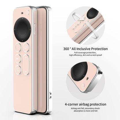 TPU Protective Case For Apple TV 4K 4th Siri Remote Control(Pink) - Apple TV Accessories by PMC Jewellery | Online Shopping South Africa | PMC Jewellery