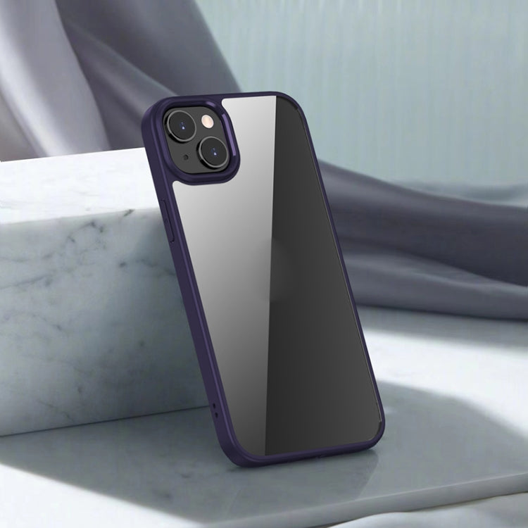 For iPhone 14 iPAKY Shockproof PC + TPU Protective Phone Case (Purple) - iPhone 14 Cases by iPAKY | Online Shopping South Africa | PMC TechLife | Buy Now Pay Later Mobicred