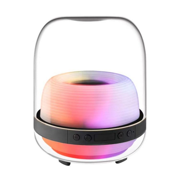 L20 15W Transparent Luminous 6D Stereo Wireless Bluetooth Speaker(Black) - Desktop Speaker by PMC TechLife | Online Shopping South Africa | PMC TechLife