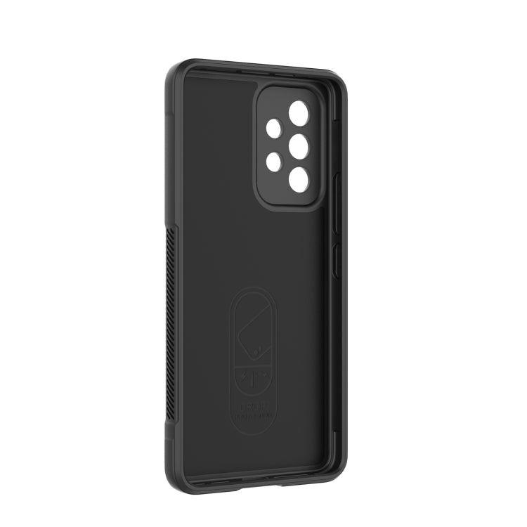 For Samsung Galaxy A53 Magic Shield TPU + Flannel Phone Case(Red) - Galaxy Phone Cases by PMC TechLife | Online Shopping South Africa | PMC TechLife | Buy Now Pay Later Mobicred