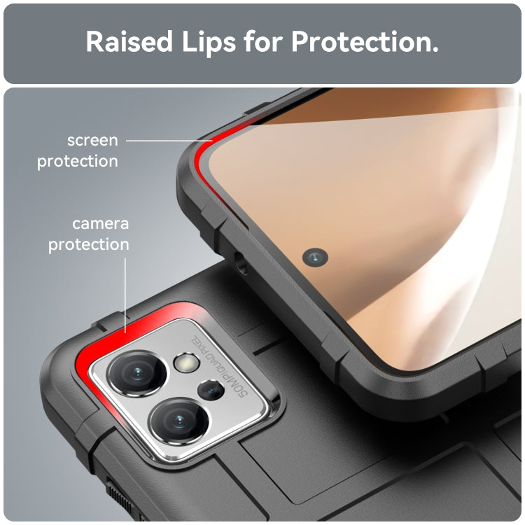 For Motorola Moto G32 Full Coverage Shockproof TPU Phone Case(Black) - free shipping - PMC TechLife - Order now!