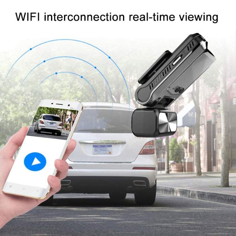 1080P Dual Camera HD Night Vision WiFi Car Dash Cam Driving Recorder - Car DVRs by PMC TechLife | Online Shopping South Africa | PMC TechLife | Buy Now Pay Later Mobicred
