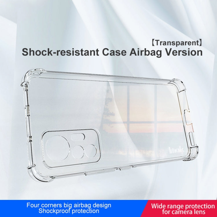 For Xiaomi 12 Lite 5G imak All-inclusive Shockproof Airbag TPU Case (Transparent) - free shipping - PMC TechLife - Order now!