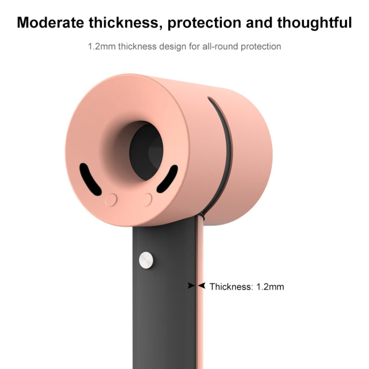 Hairdryer Shockproof Silicone Protective Case For Dyson(Coral Orange) - free shipping - PMC TechLife - Order now!