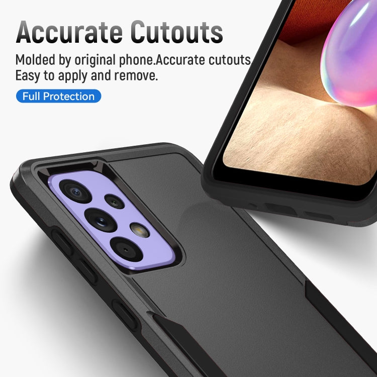 For Samsung Galaxy A33 5G Pioneer Armor Heavy Duty PC + TPU Phone Case(Black) - free shipping - PMC TechLife - Order now!