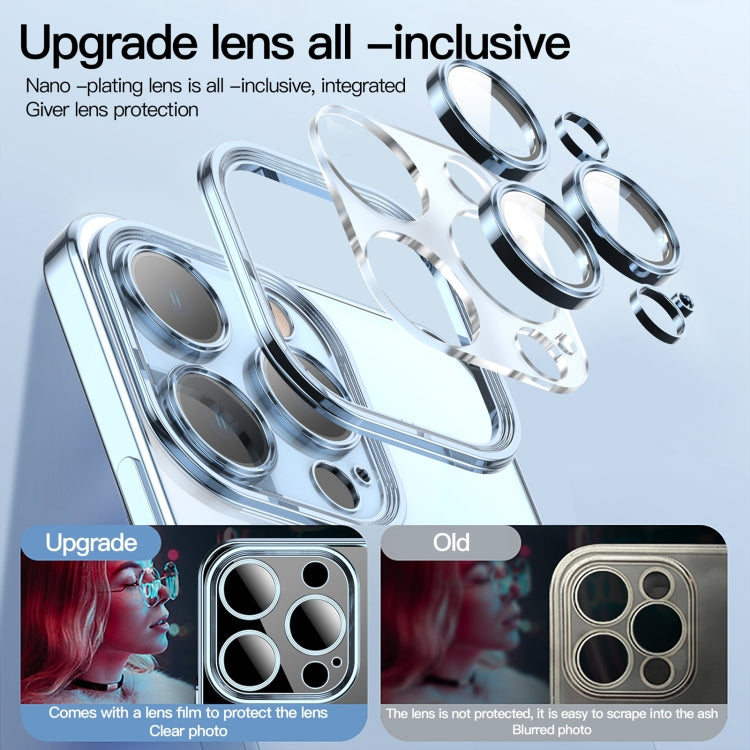 For iPhone 14 Pro Max Lens Protector MagSafe Electroplated Phone Case (Black) - free shipping - PMC TechLife - Order now!