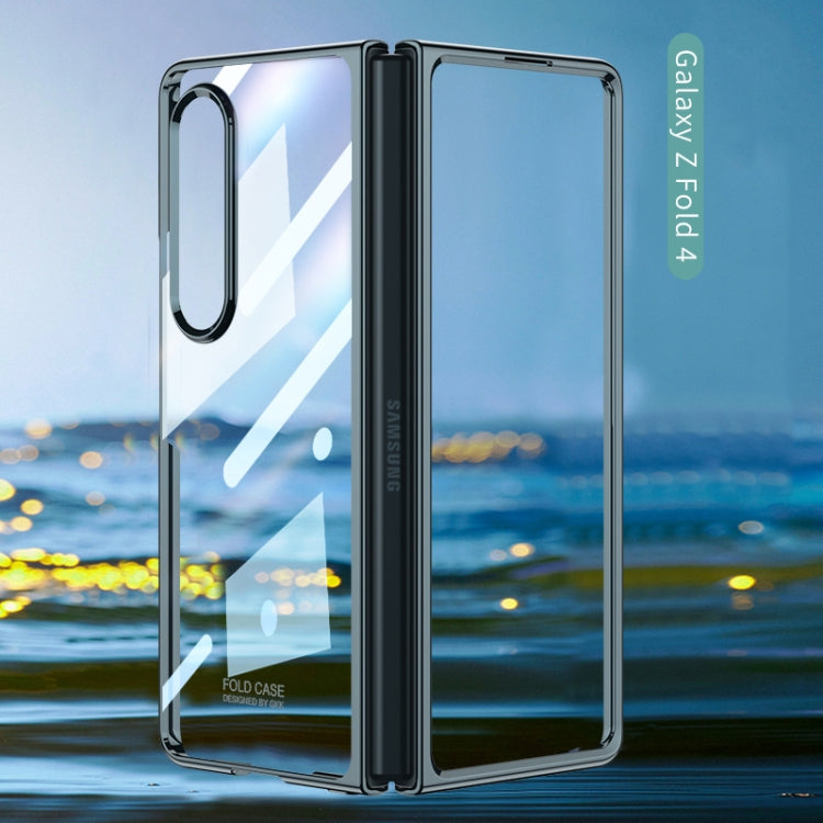 For Samsung Galaxy Z Fold4 GKK Phantom Electroplating Full Coverage Phone Case(Transparent) - Galaxy Z Fold4 5G Cases by GKK | Online Shopping South Africa | PMC TechLife | Buy Now Pay Later Mobicred